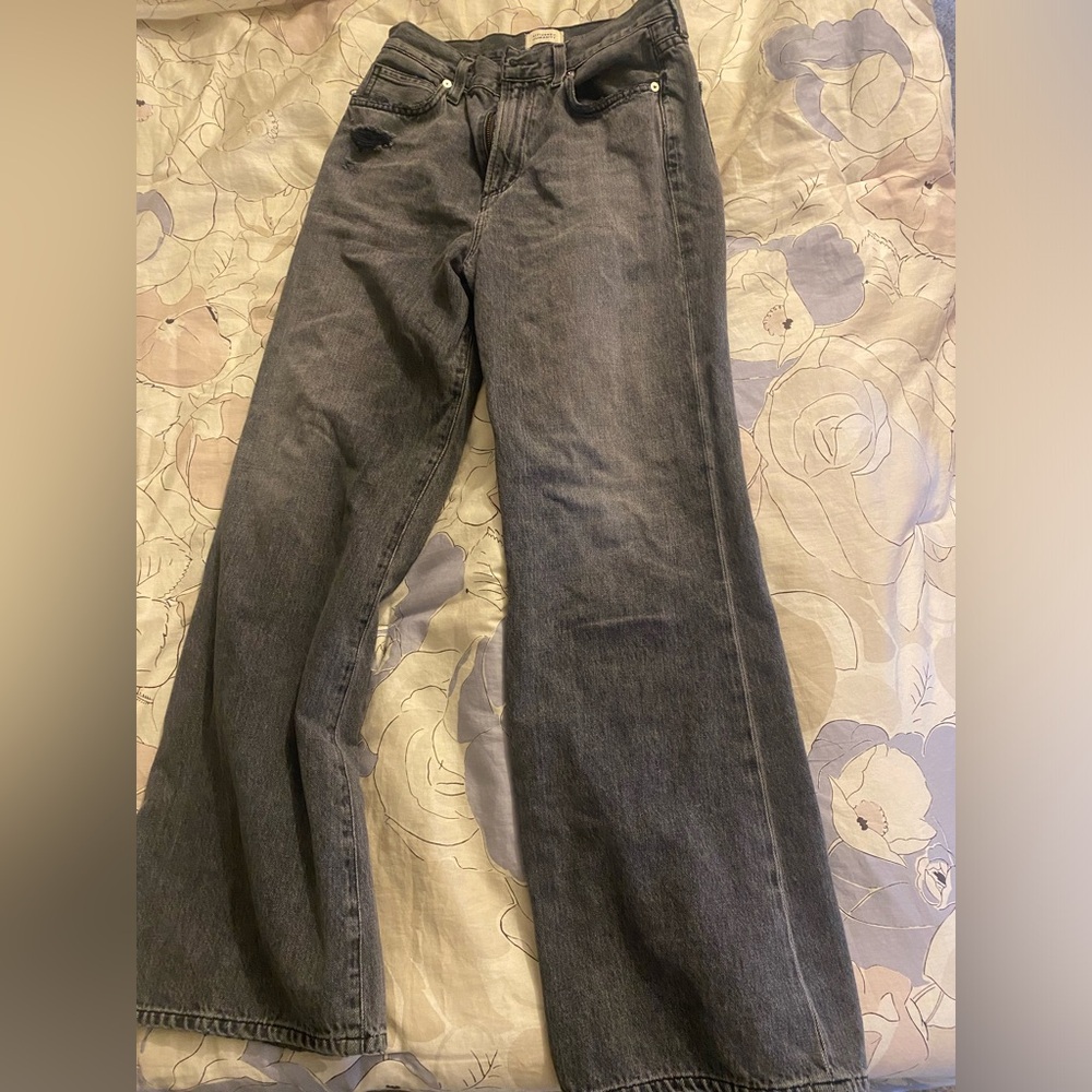 Black/ gray jeans